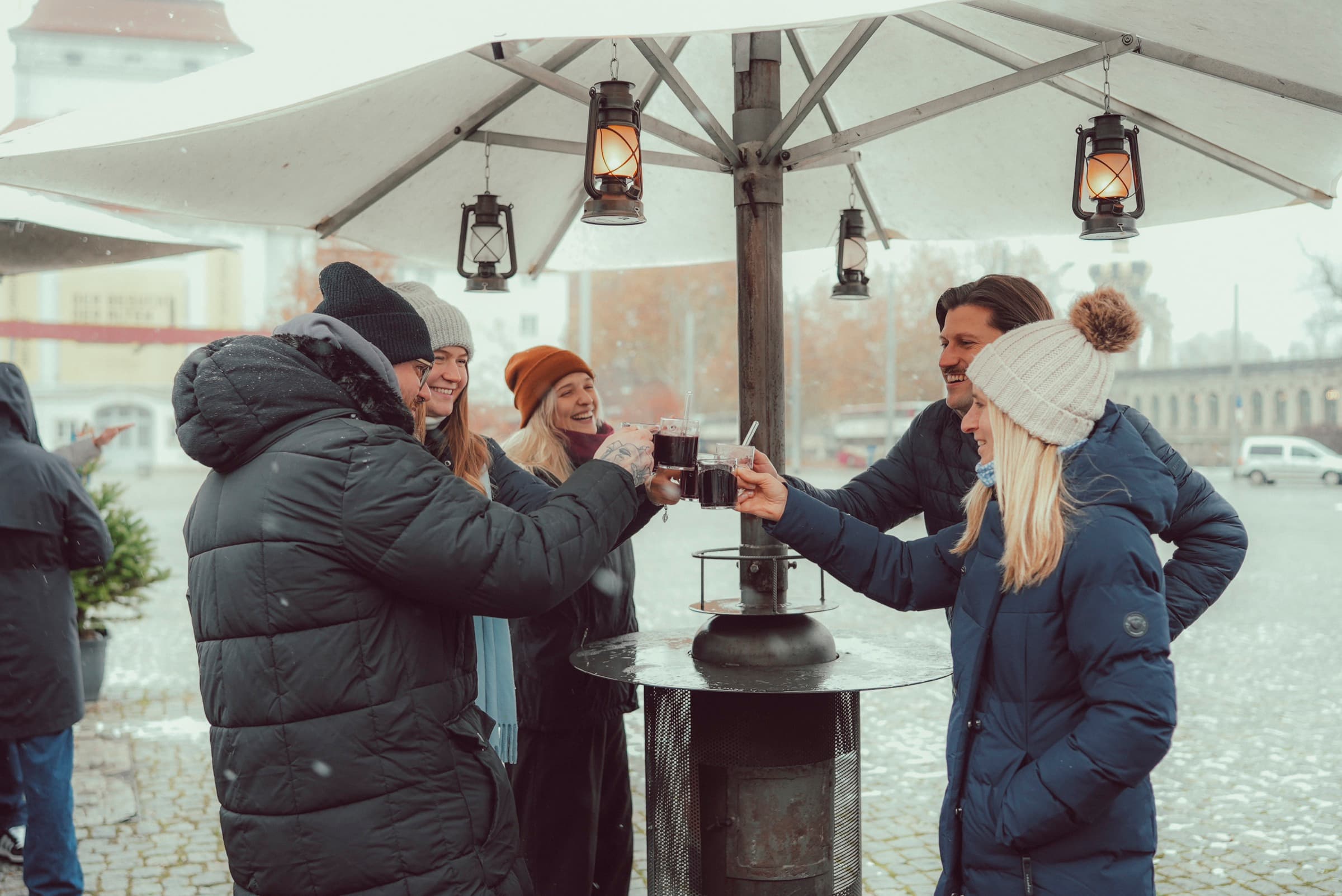 Gather & hot wine